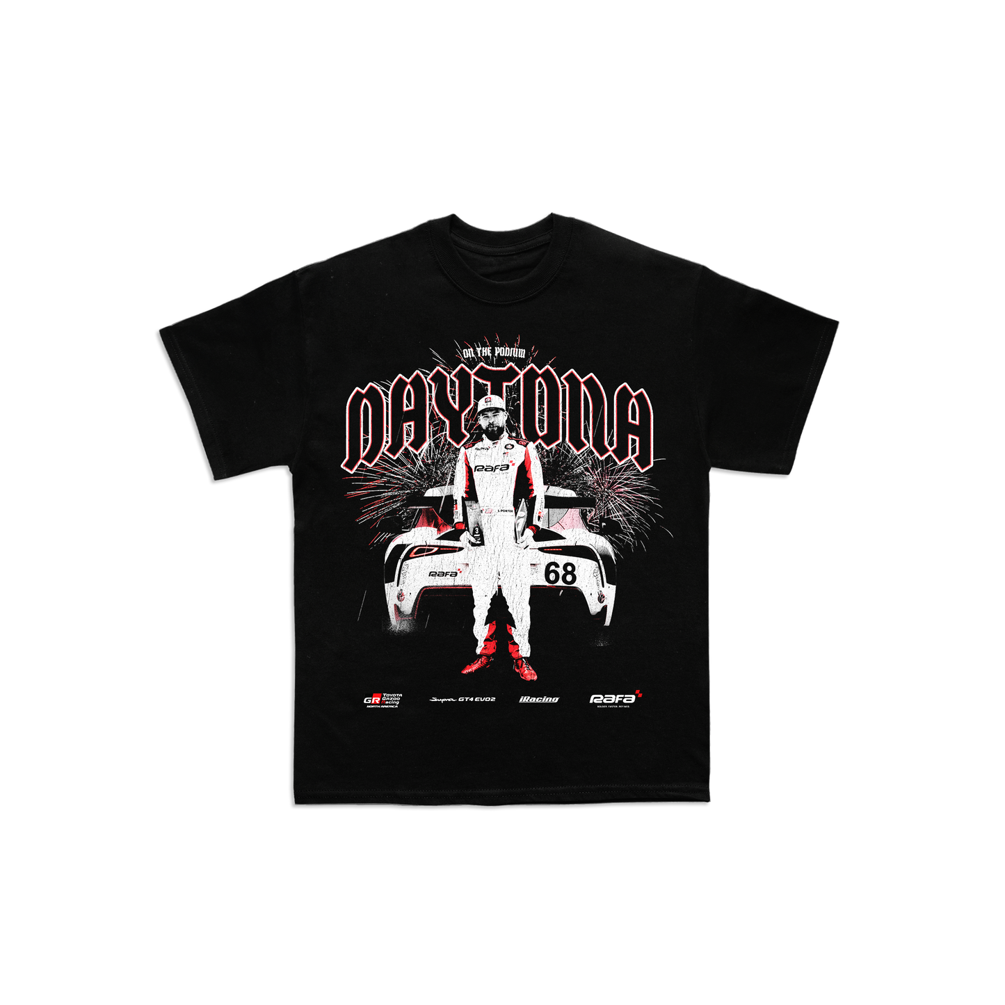 Crimsix Podium Tee - Black