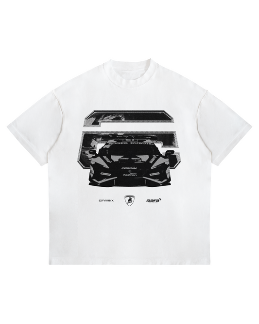 Crim Logo Graphic Tee - White