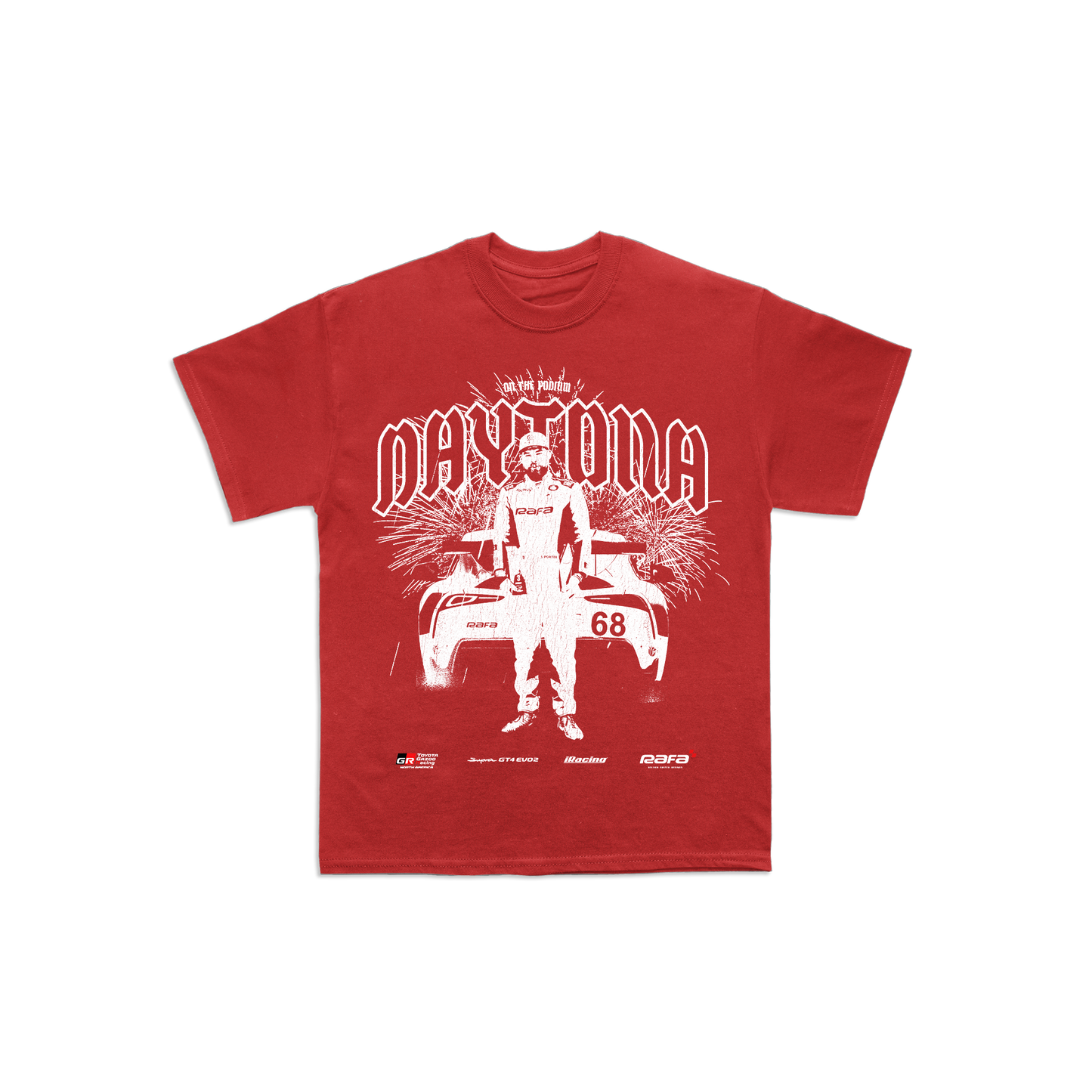 Crimsix Podium Tee - Red