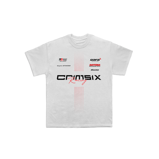 Crimsix Daytona 24 Team Shirt - White