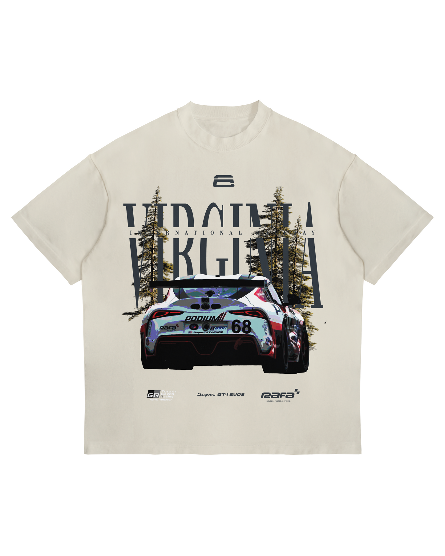 Crimsix Virginia Tee - Cream