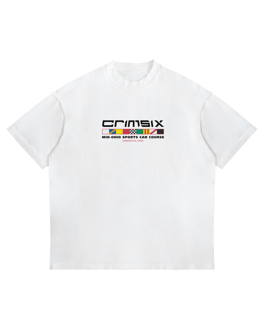 Crimsix Mid Ohio Tee - White